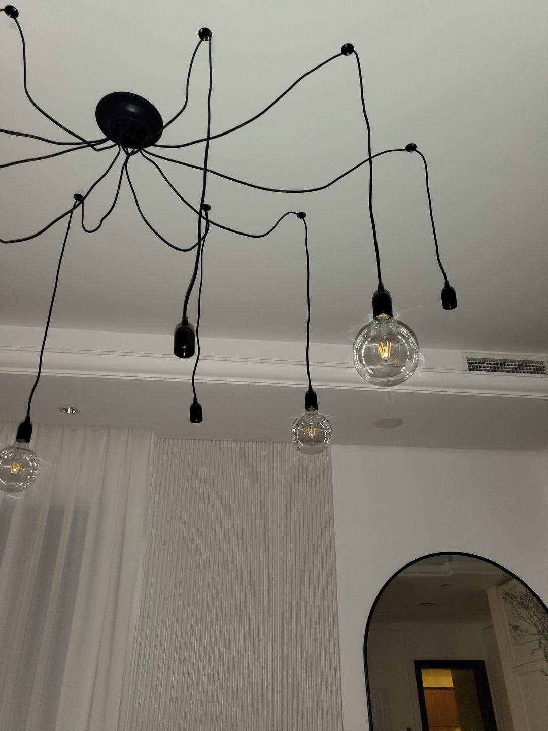 Customer photo review of Led E27 Vintage Bulb G125 Spiral Soft