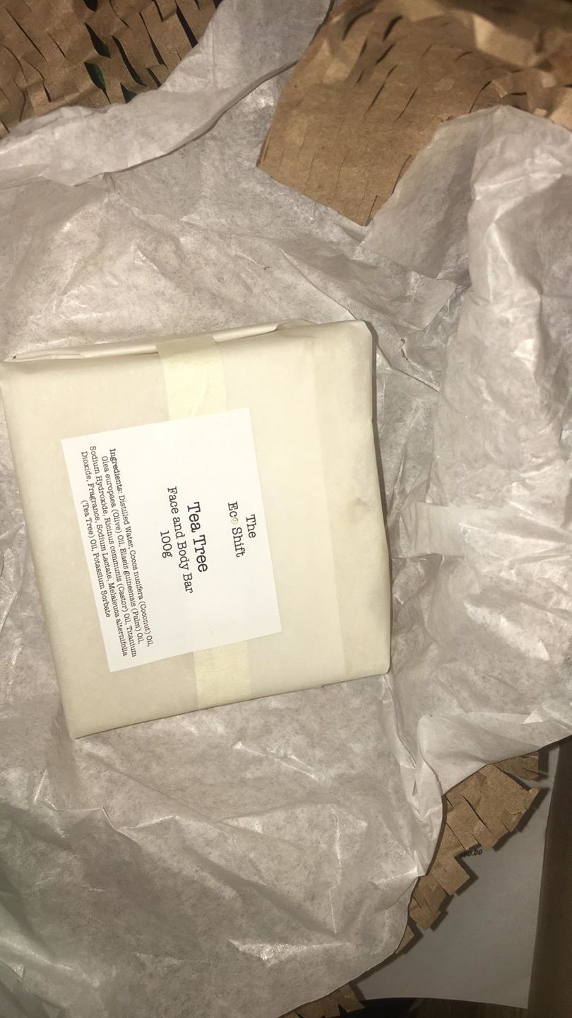 Customer photo review of Tea Tree | Face & Body Bar