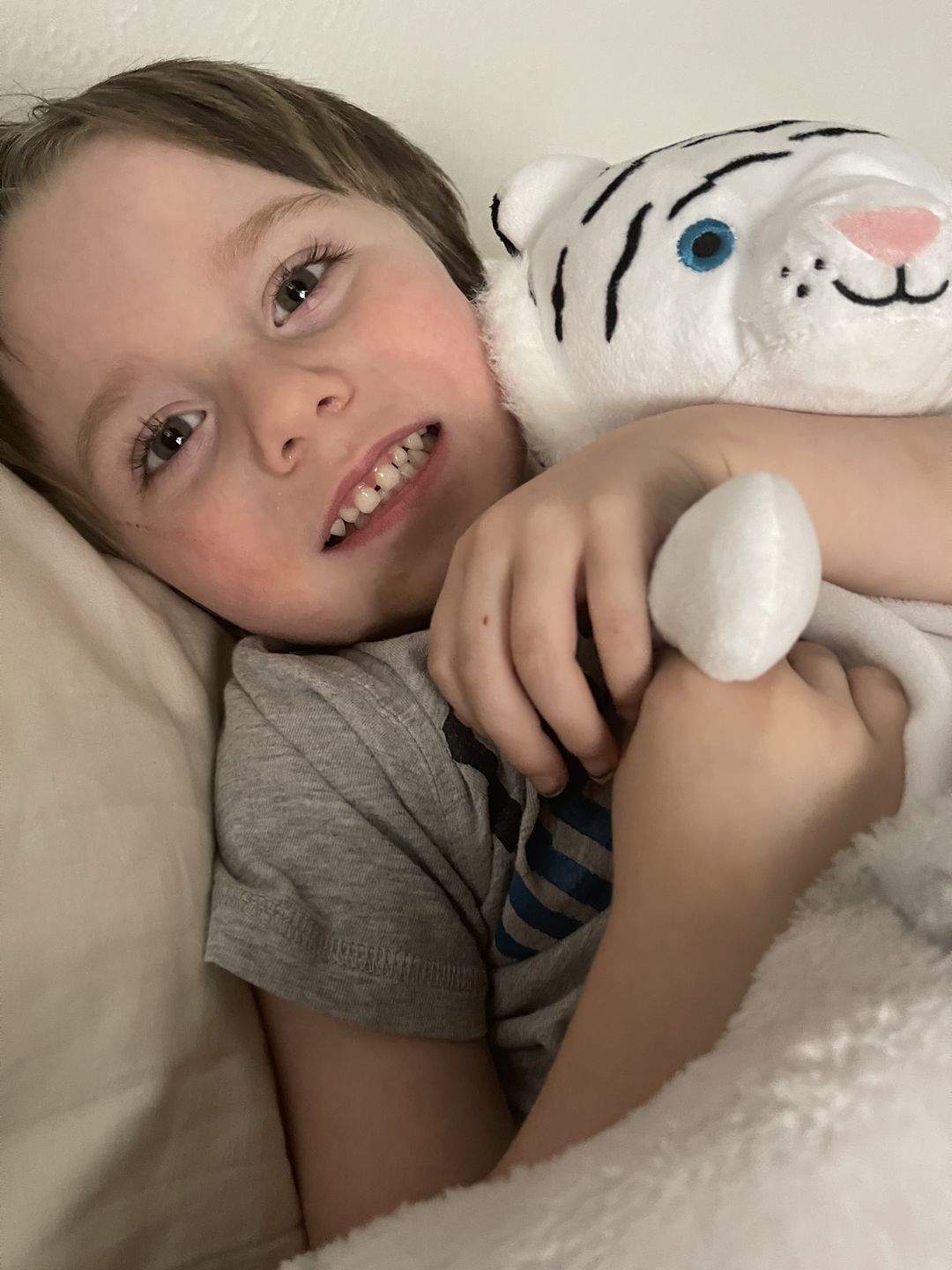 Customer photo review of Delly the White Tiger