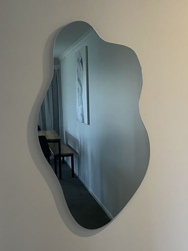 Customer photo review of Blob Full Length Wall Mirror