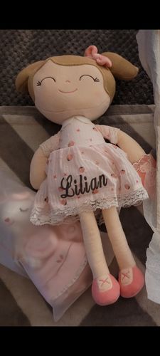 Customer photo review of Personalized Strawberry Girl - Light