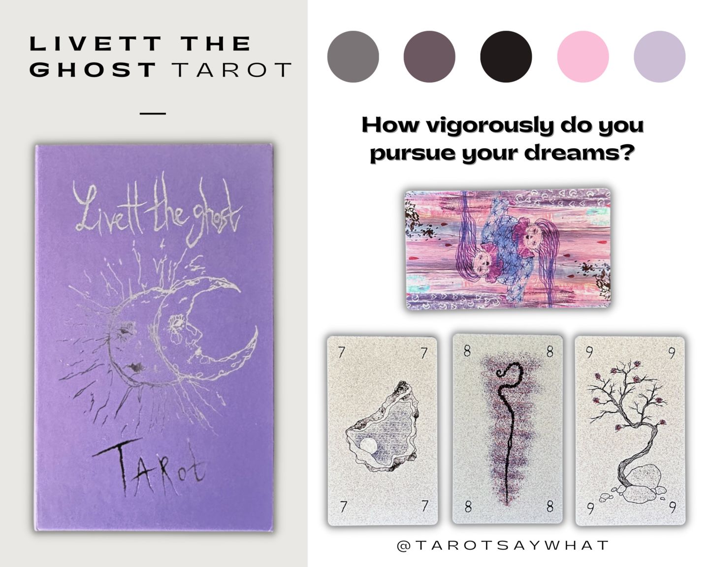 Customer photo review of Livett The Ghost Tarot