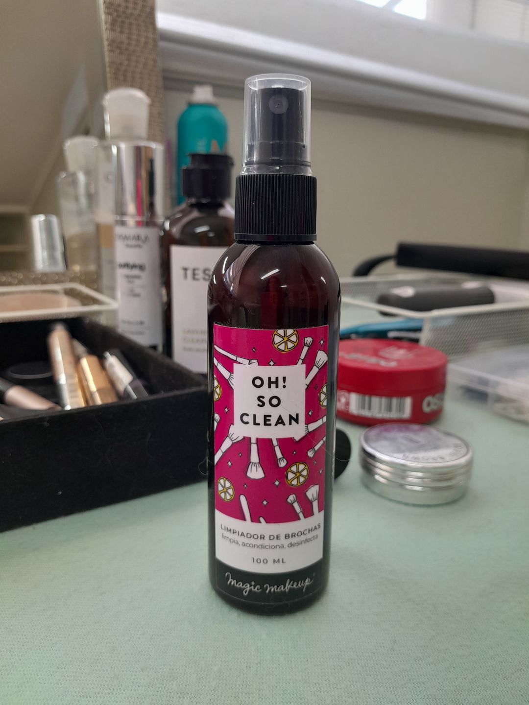 Customer photo review of Pack Pyme Lover  (2 limpiadores 100ml + travel size REGALO)