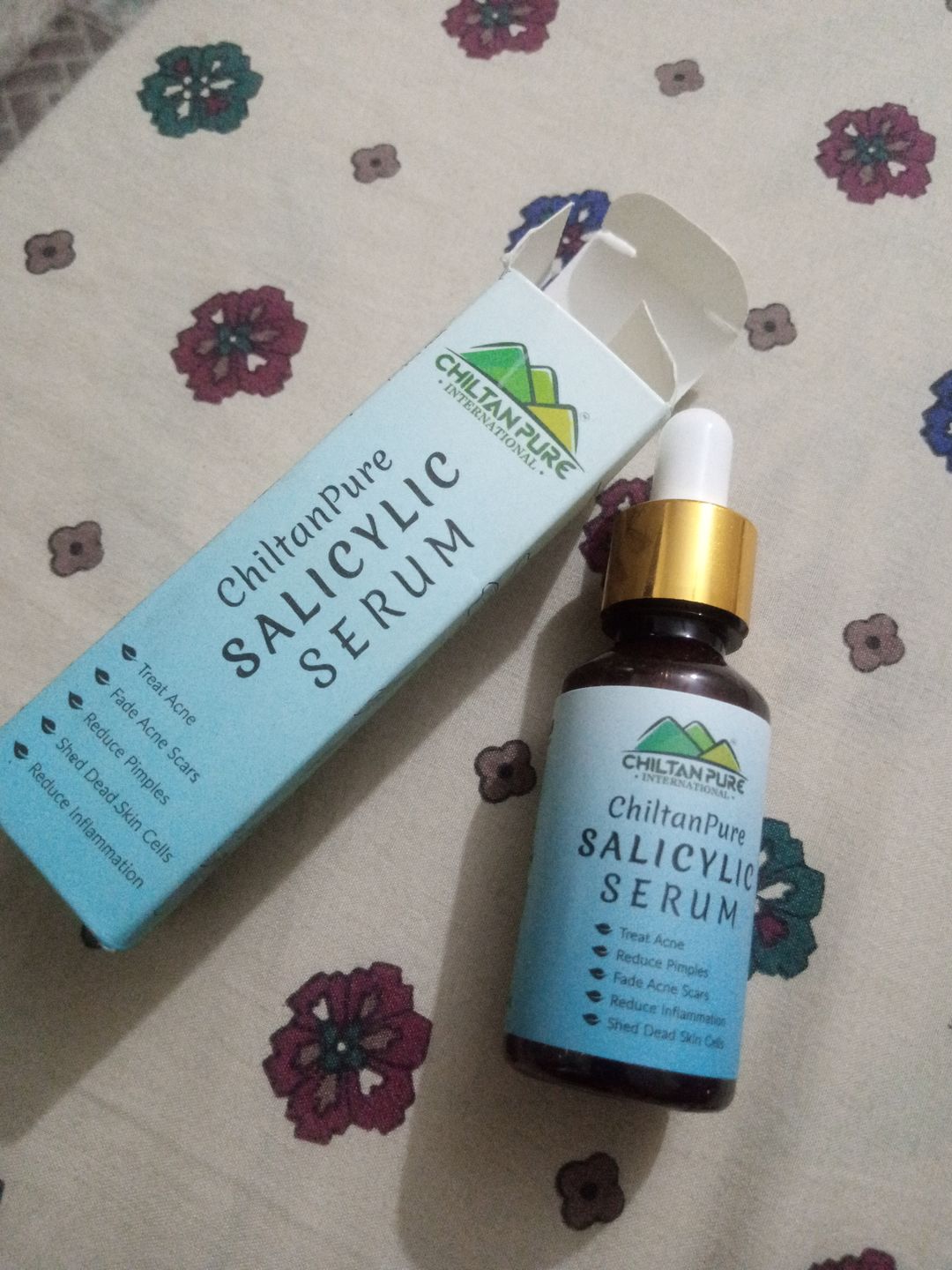 Customer photo review of Salicylic Serum - Amazing Serum for Acne Reduction