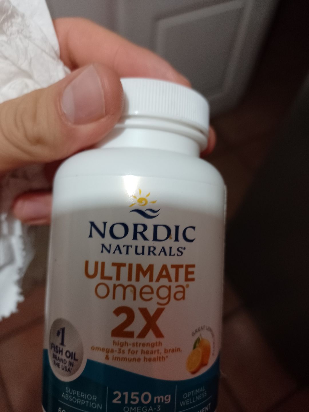 Customer photo review of Ultimate Omega-3  2X 2.150 mg-60 softgels