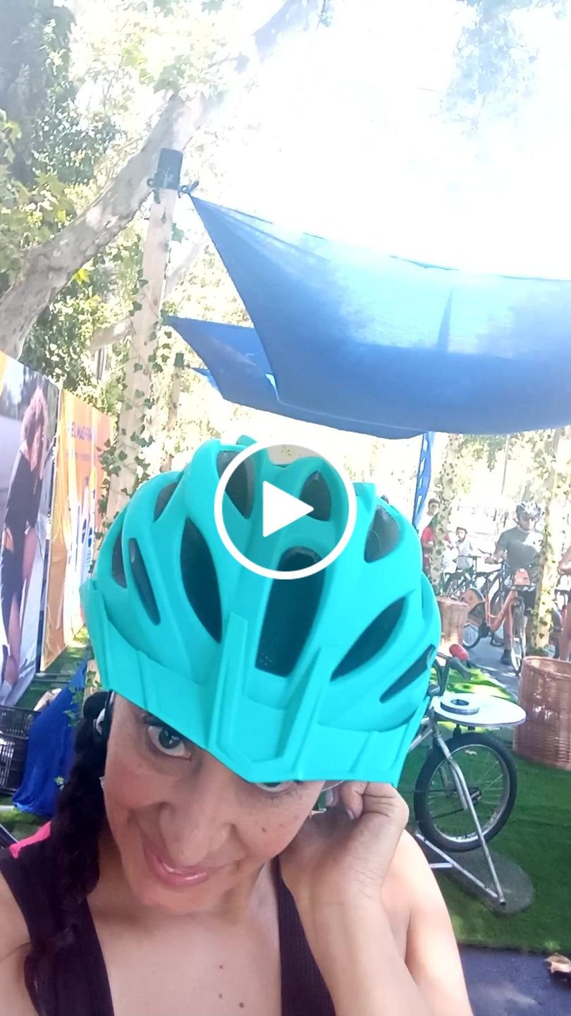 Customer video review of Casco Trip Mtb Blue / Pink