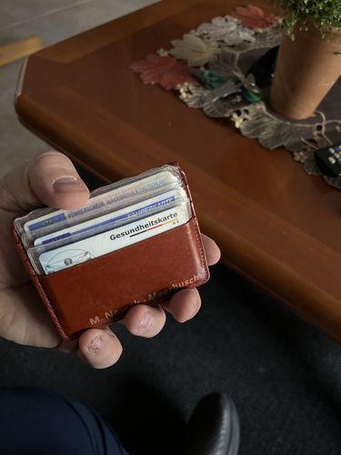 Customer photo review of Flap Boy AirTag-Edition - Magic Wallet with Coin Pocket