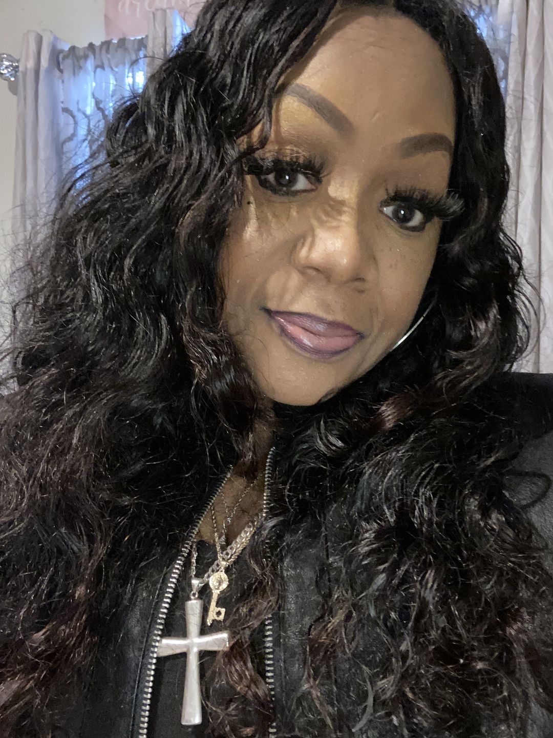 Customer photo review of Raw Indian Curly Hair