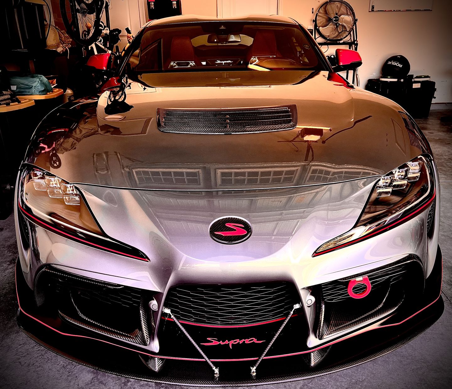 Customer photo review of 2020-Up Toyota Supra A90 Artisan Spirit Front Splitter Lip
