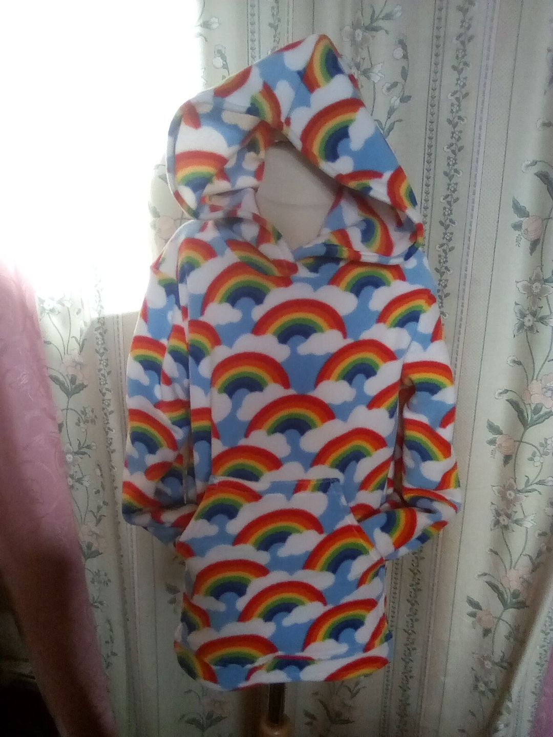Customer photo review of Printed Fleece/Sweatshirt Remnants