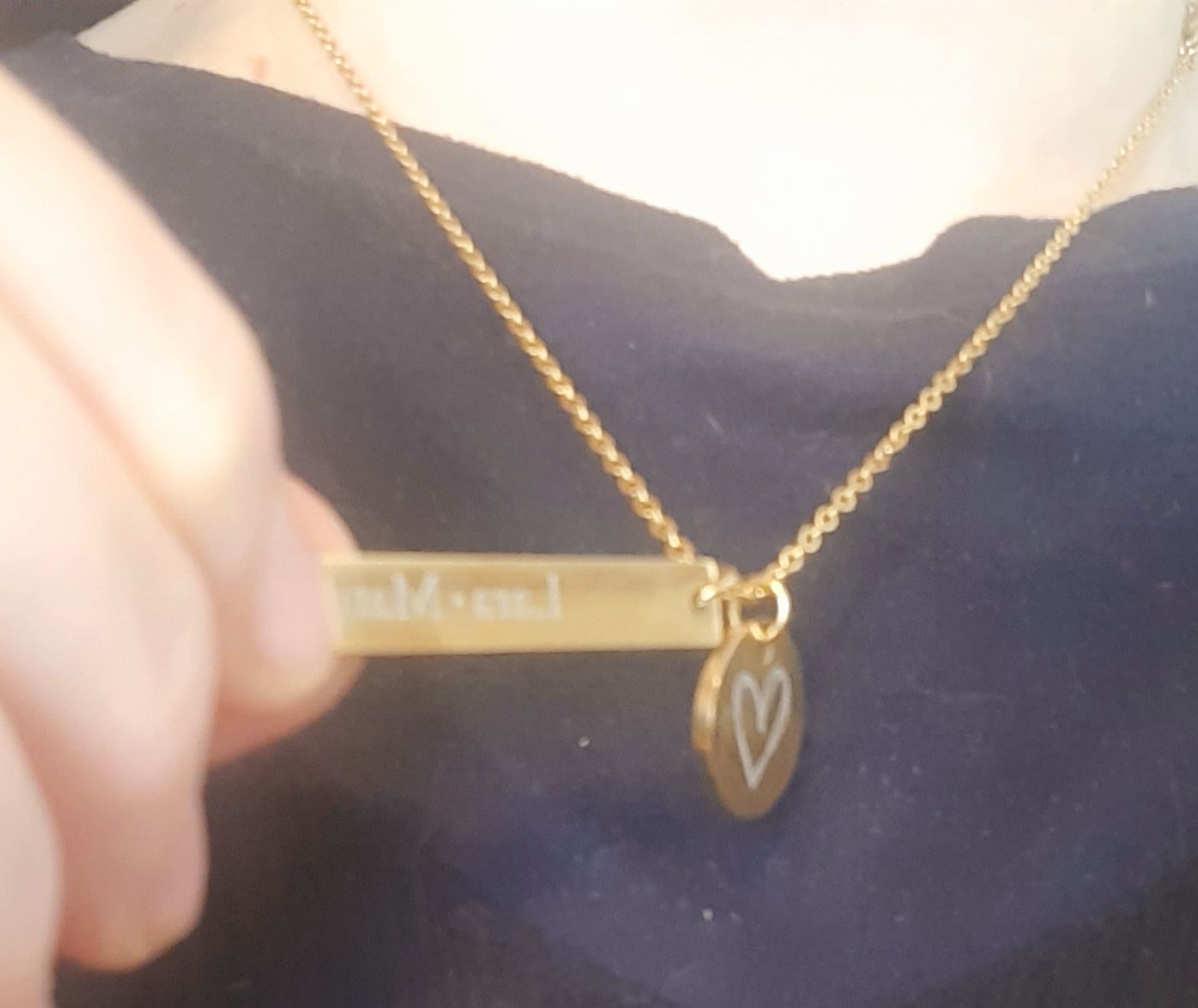 Customer photo review of Ogrlica: Orbis