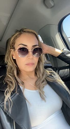 Customer photo review of Moresoo Remy Natural Clip In Human Hair Invisible Extensions Balayage Color(#8/22/8)