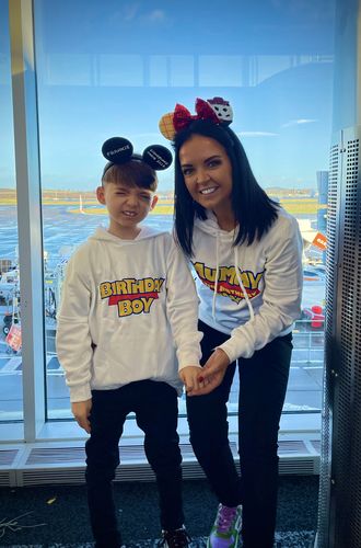 Customer photo review of Toy Story Daddy/Mummy & Siblings Birthday Boy Matching Tees