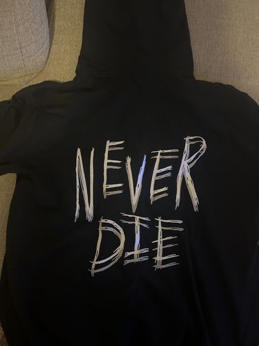 Customer photo review of Anniversary Edition Double Hood Full Zip - Black