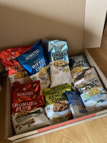 Customer photo review of Bestseller Herzhafte Snacks
