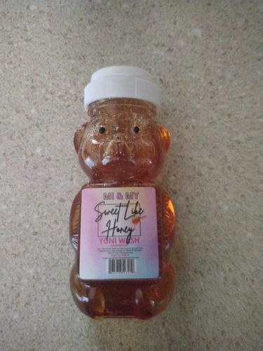 Customer photo review of Sweet Like Honey Yoni Wash