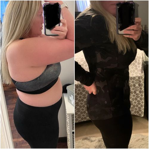 Customer photo review of Custom meal Plan
