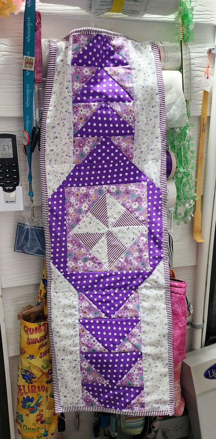 Customer photo review of Mrs Quilty Subscription Box