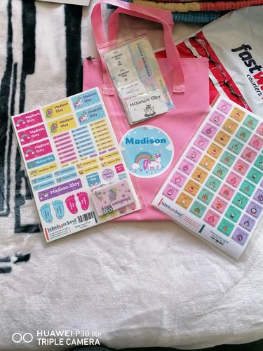 Customer photo review of Library Bag - Pink