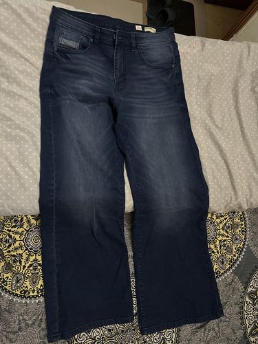 Customer photo review of High Rise Stretchable Flared Jeans.