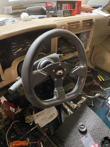 Customer photo review of Motion GM/Ford Bolt-On SFI Steering Quick Release Hub 5/6 Bolt Pattern 15-270