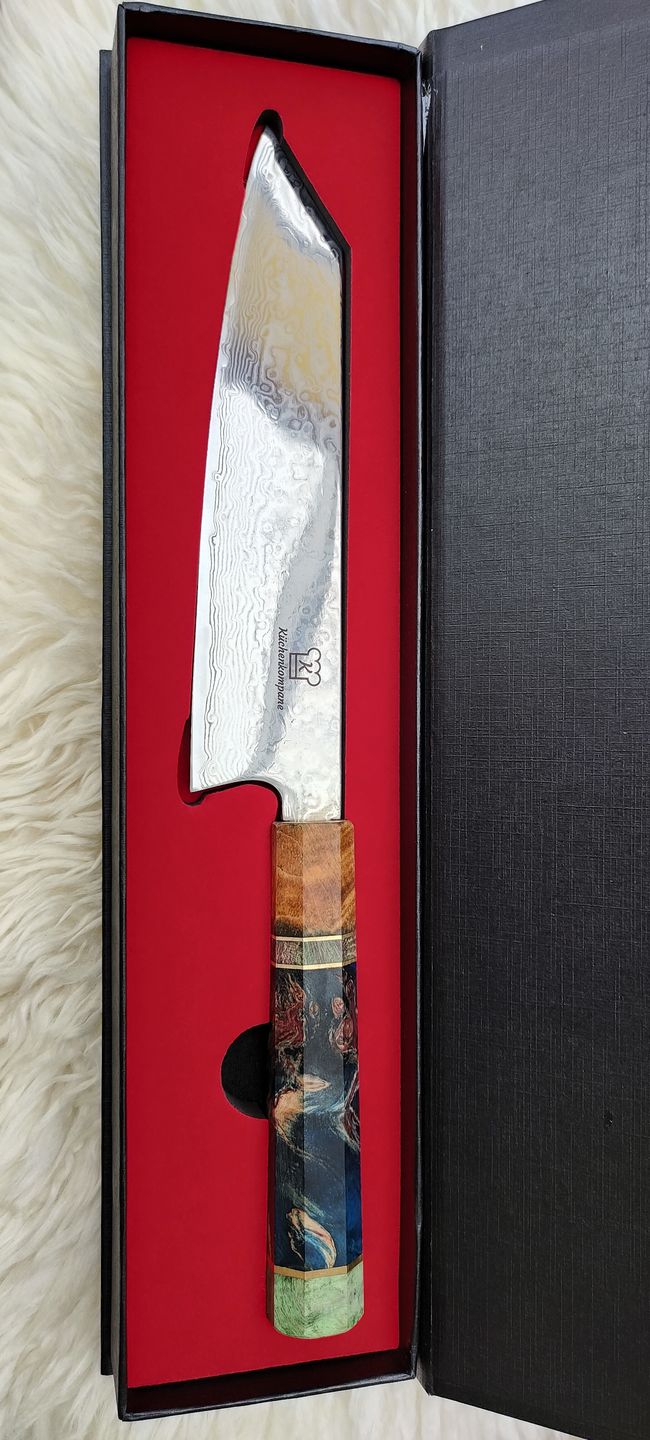 Customer photo review of Damast Gyuto