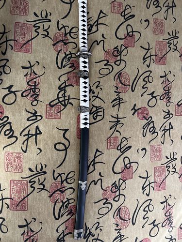Customer photo review of Mortal Blade Wolf Sword of Sekiro in Just $88 (Japanese Steel is also Available) from Shadows Die Twice-White | Japanese Samurai Sword