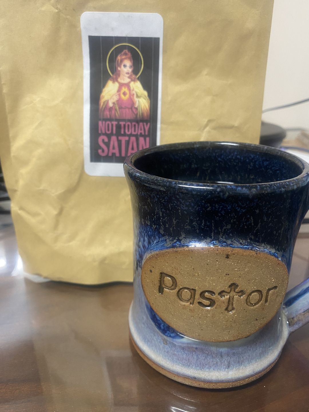 Customer photo review of “Not Today, Satan!”