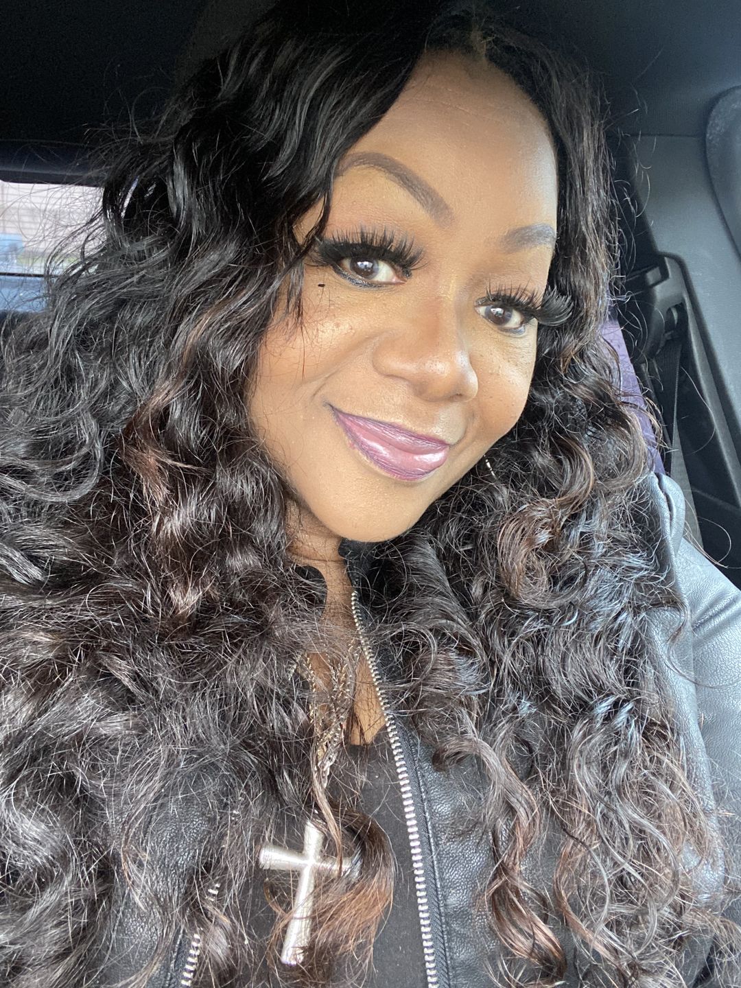Customer photo review of Raw Indian Curly Hair
