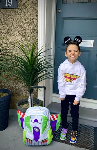 Customer photo review of Toy Story Daddy/Mummy & Siblings Birthday Boy Matching Tees