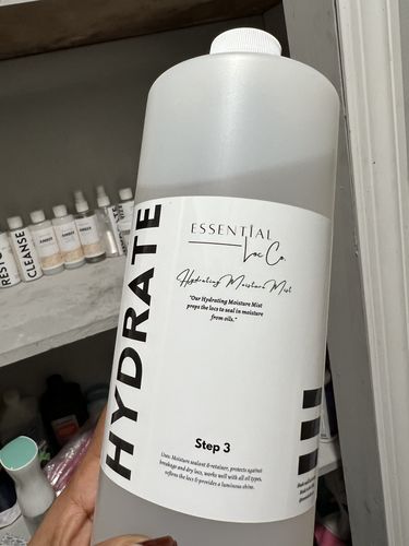 Customer photo review of Loc Hydrating Misting Spray: Step 3
