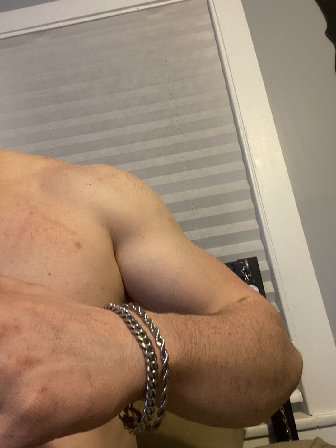 Customer photo review of Cuban 8mm + Rope 5mm Bracelet Stack - Silver RG321+RG323