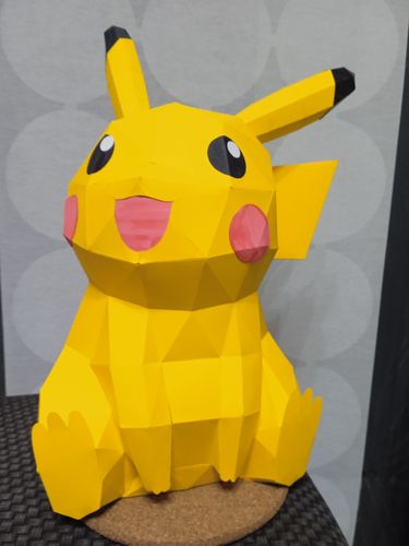 Customer photo review of Patrons Pikachu (pdf)