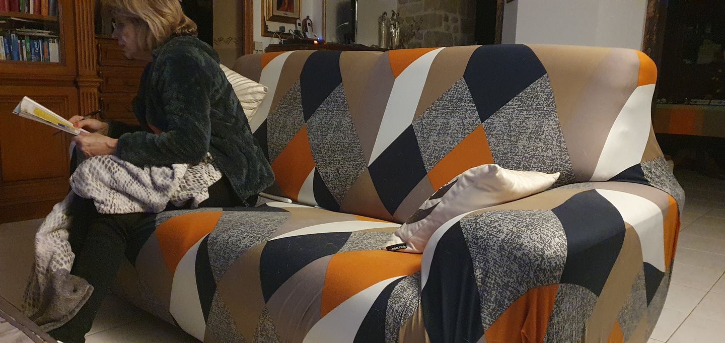 Customer photo review of Modern - Housses Extensibles de Fauteuil et Canapé