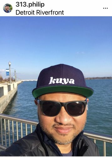 Customer photo review of Custom Order: Kuya Embroidered Snapback Cap