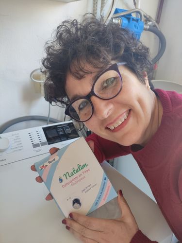 Customer photo review of Eco-Tiras de Detergente 40 lavados Natulim
