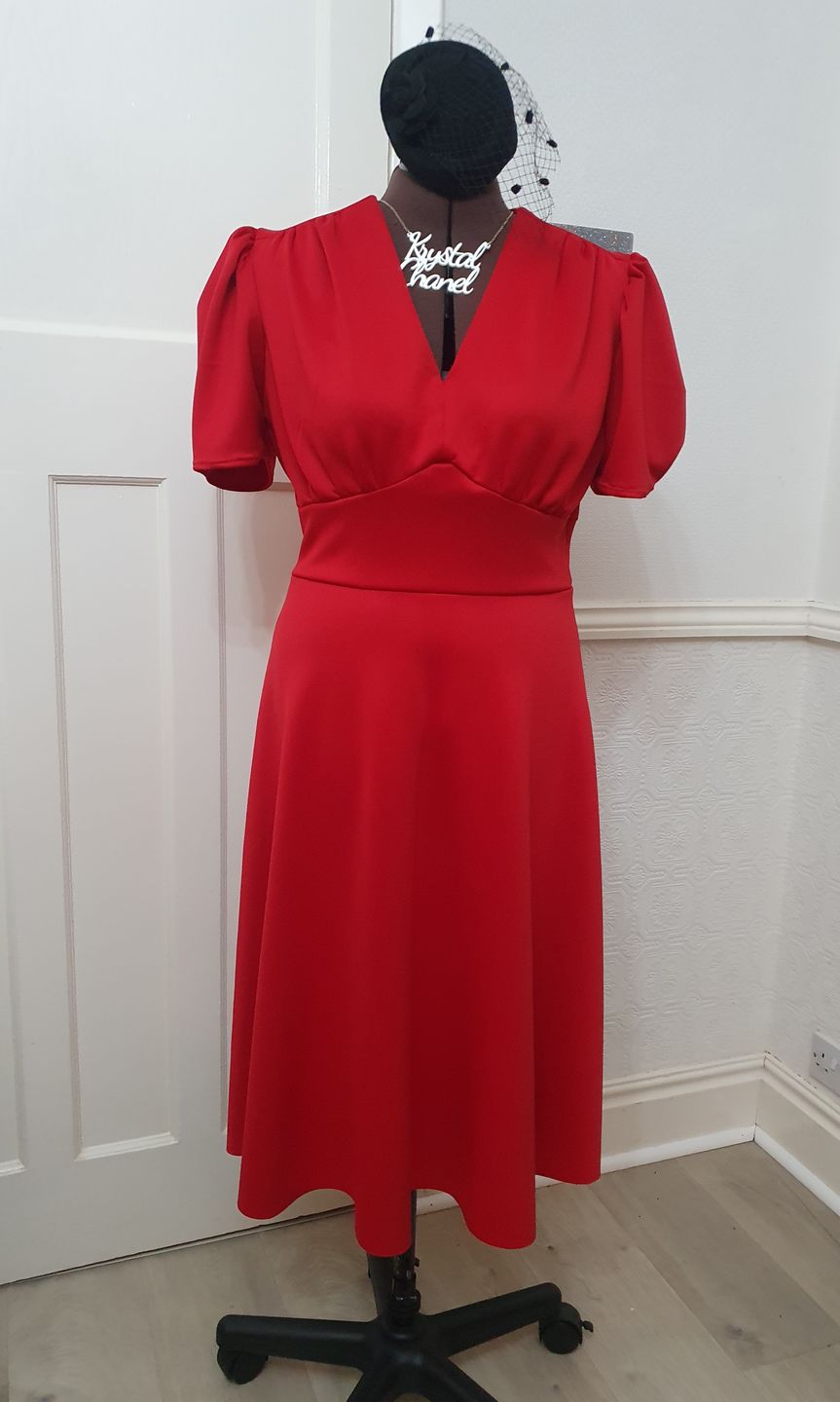 Customer photo review of Plain Scuba Fabric