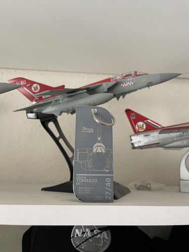 Customer photo review of TORNADO GR.4 RAF Skin tags - Garage Tags limited to 40pcs