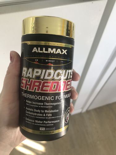 Customer photo review of Allmax - Rapidcuts Shredded 90 Caps