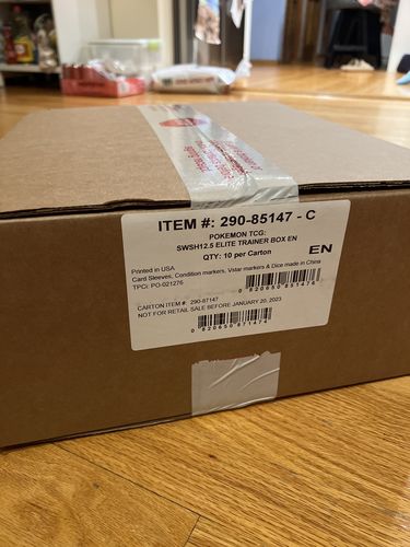 Customer photo review of Pokémon Crown Zenith Elite Trainer Box (Presale)