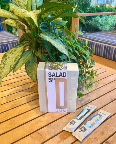 Customer photo review of Detox Salad Drink Mix 30 Sachets #Allklear