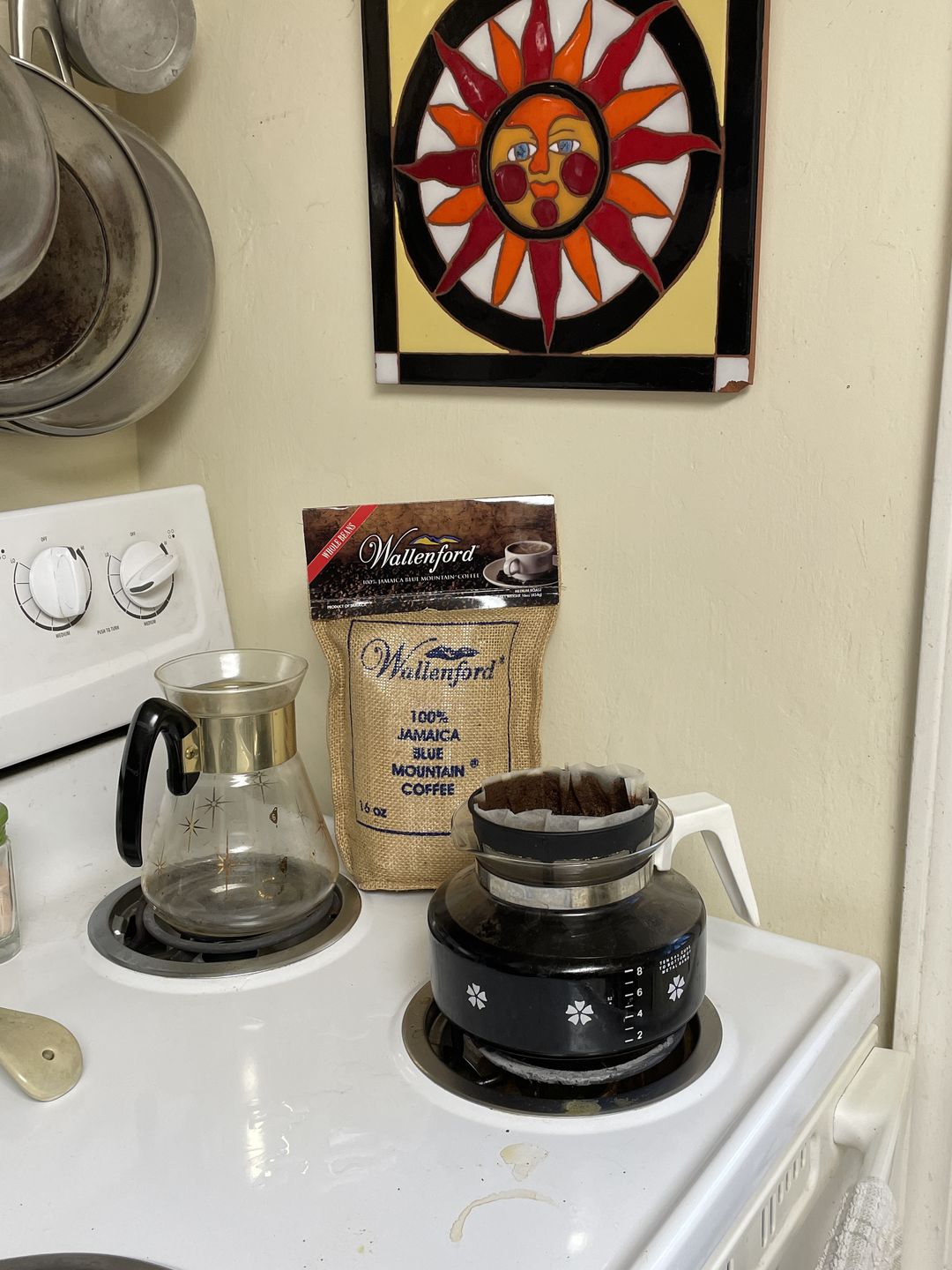 Customer photo review of Wallenford Roasted Whole Bean 100% Jamaica Blue Mountain Coffee 16oz (2 Pack) (FREE 2-DAY SHIPPING)