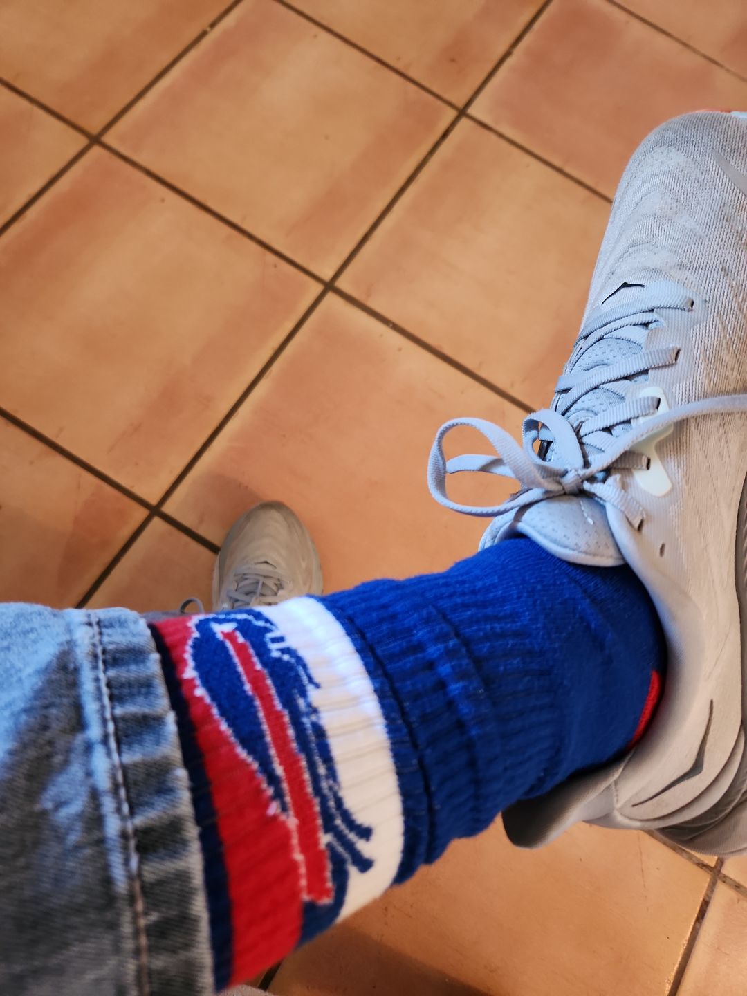Customer photo review of Knox Sox - Buffalo Bills Poster Print