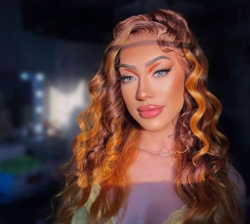 Customer photo review of Himalaya Blue Contact Lenses(12 months of use)