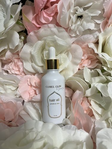 Customer photo review of Growth & Shine Hair Oil