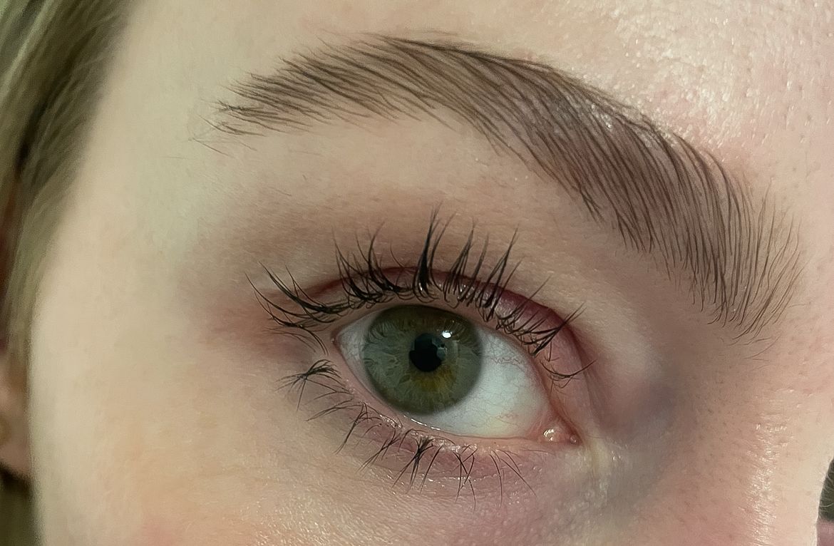 Customer photo review of Brow Lamination Kit