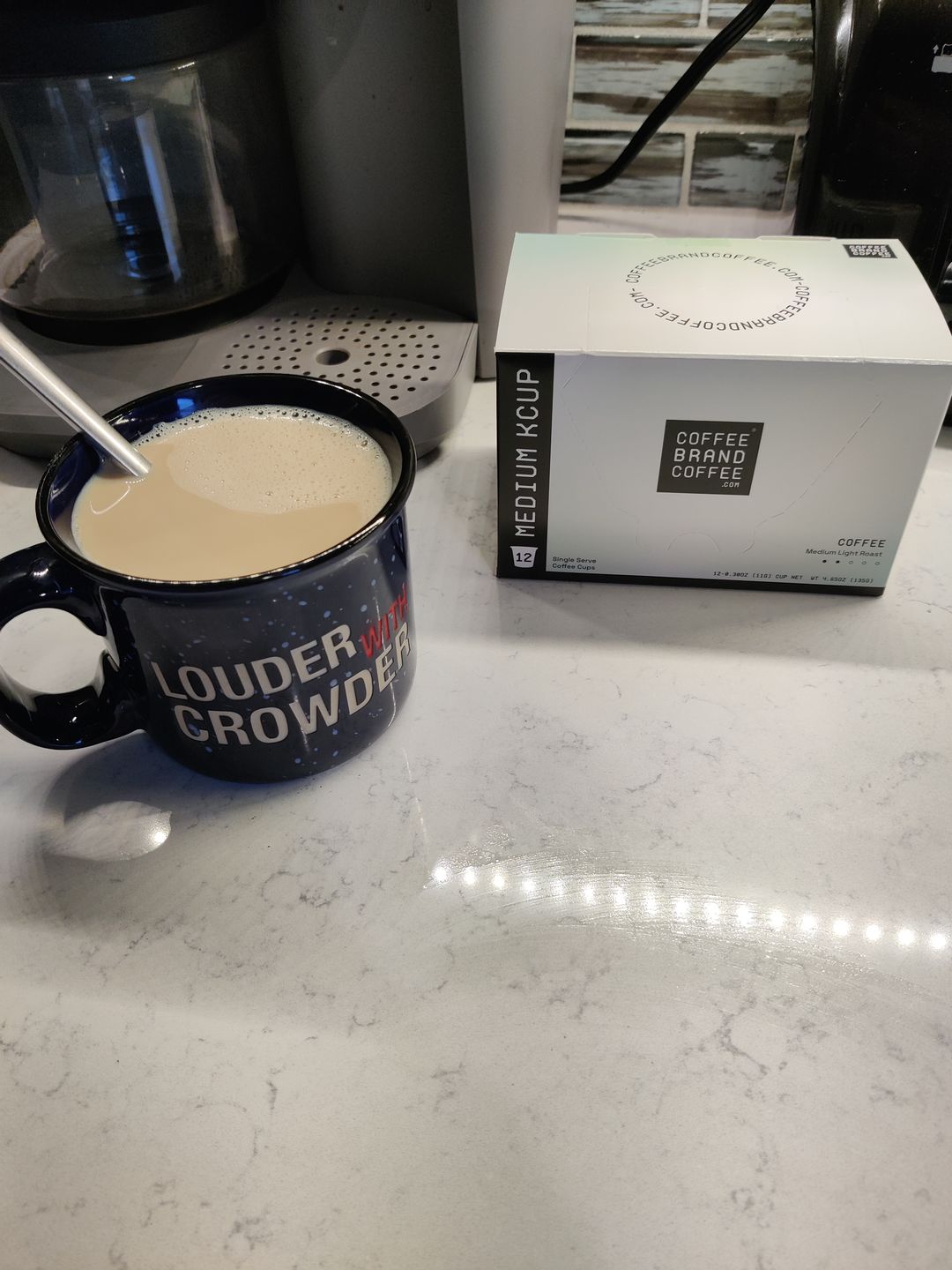 Customer photo review of Medium Roast Kcups