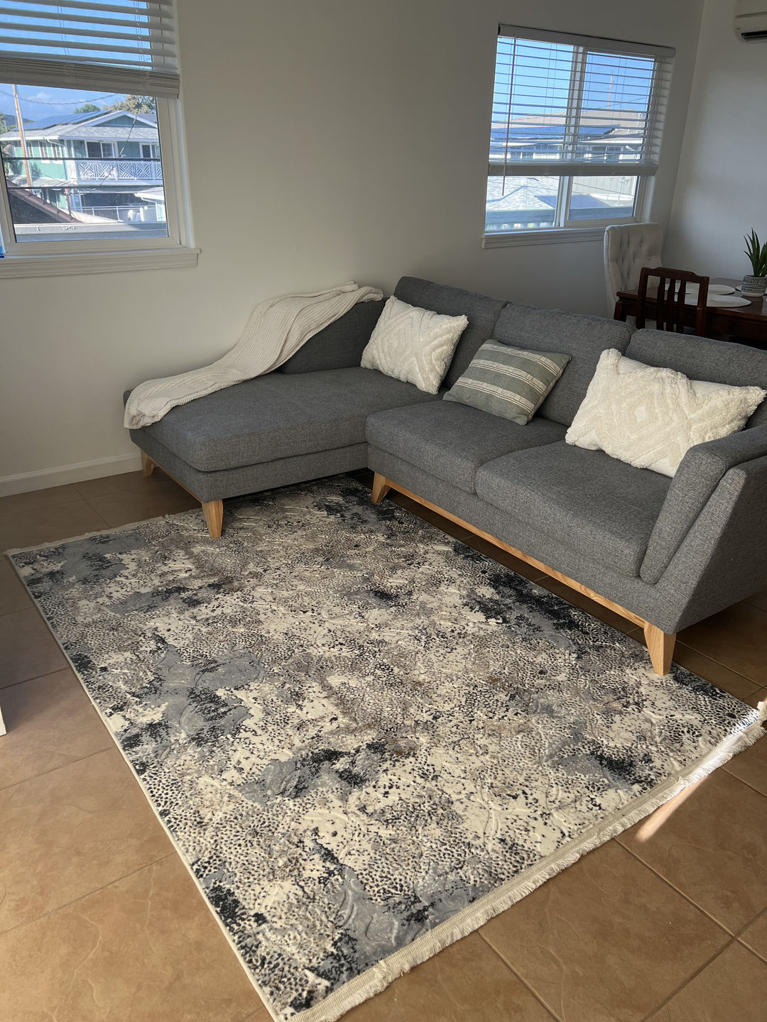 Customer photo review of ValMinimal Sectional