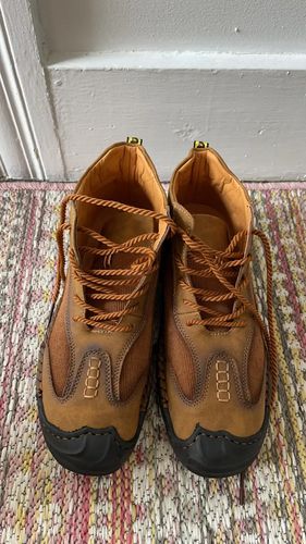 Customer photo review of Retro Casual Lightweight Ankle Boots