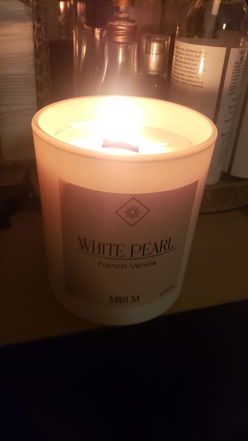 Customer photo review of WHITE PEARL